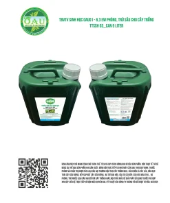 TBVTV SINH HỌC OAUO1 - 6,3 EW PHÒNG, TRỪ SÂU CHO CÂY TRỒNG TTSSH 03_CAN 5 LITER