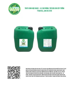 TBVTV SINH HỌC QAUO 1 - 6,3 EW PHÒNG, TRỪ SÂU CHO CÂY TRỒNG TTSSH 05_CAN 20 LITER