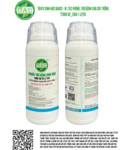 TBVTV SINH HỌC OAU02 - 81,7EC PHÒNG, TRỪ BỆNH CHO CÂY TRỒNG TTBSH 02_CHAI 1 LITER
